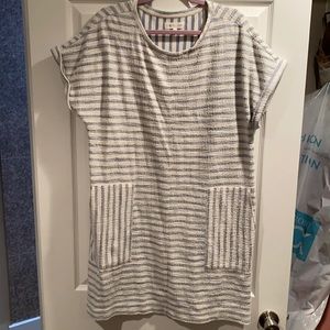 Lou & Grey White and Blue dress